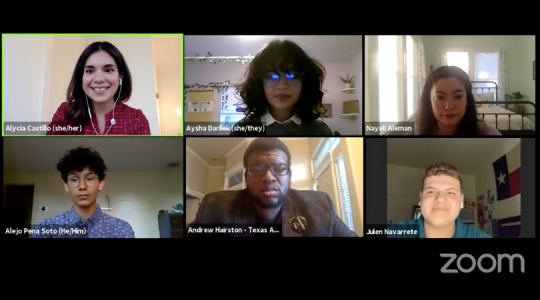 TCJC's Alycia Castillo and panelists discuss Youth Justice Action Month