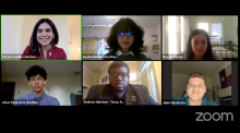 TCJC's Alycia Castillo and panelists discuss Youth Justice Action Month